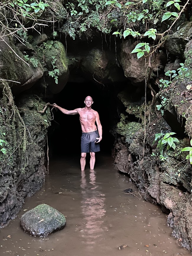 Jurassic Tunnel Tour cave explorer
